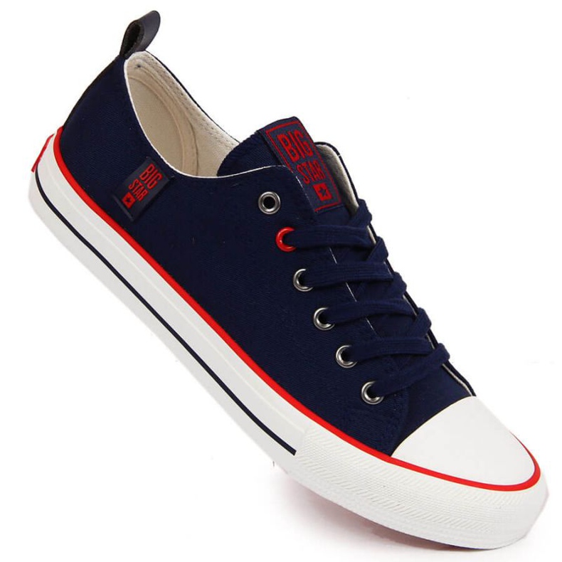 Low-top sneakers Big Star W JJ274121 navy blue