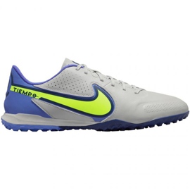 Nike Tiempo Legend 9 Academy Tf M DA1191 075 football shoe grey shades of gray