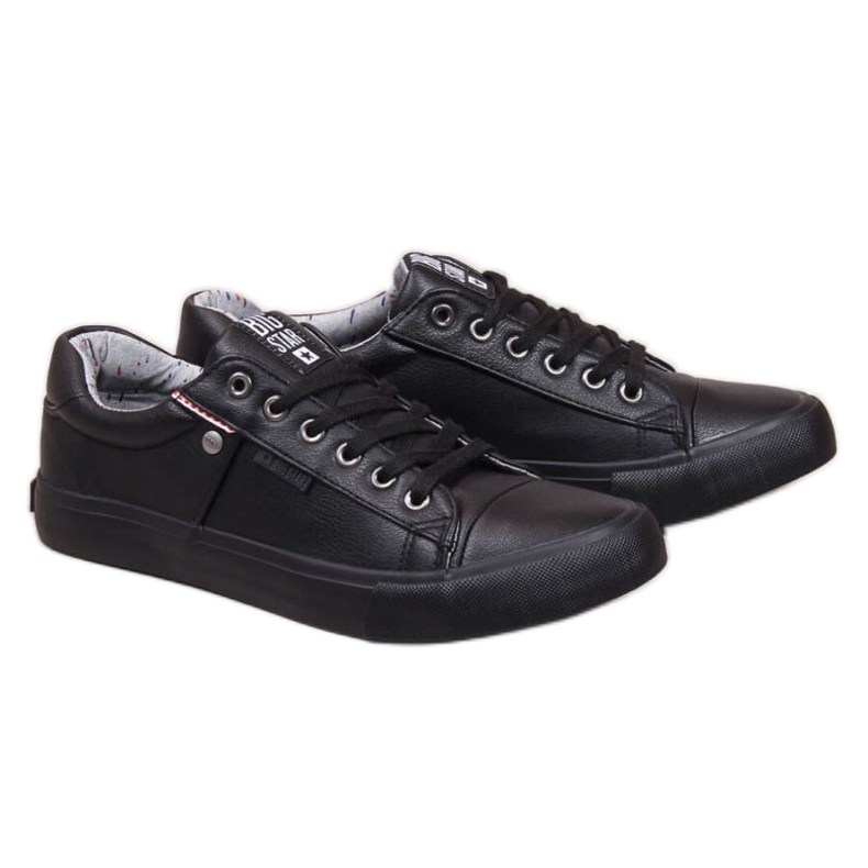 Low-top sneakers Big Star M GG174029 black Low-top sneakers Big Star M GG174029 black