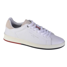 Tommy Hilfiger Retro Tennis Cupsole M FM0FM03726-YBR white Tommy Hilfiger Retro Tennis Cupsole M FM0FM03726-YBR white