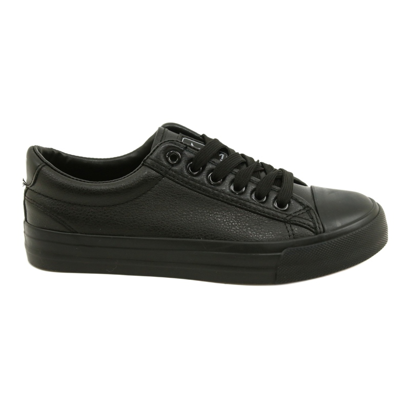 News Women's Black Sneakers made of Eco-leather 21SP02-1200