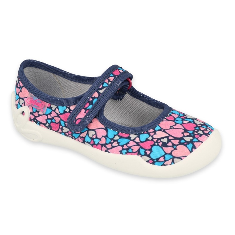 Befado children's shoes 114X475 navy blue pink
