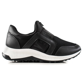 TRENDI Love Slip-On Sneakers black TRENDI Love Slip-On Sneakers black
