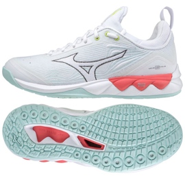 Mizuno Wave Luminous 2 W V1GC212010 volleyball shoes white white
