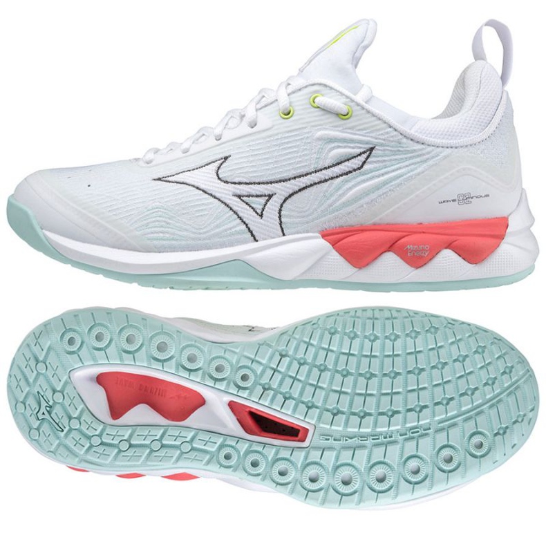 Mizuno Wave Luminous 2 W V1GC212010 volleyball shoes white white