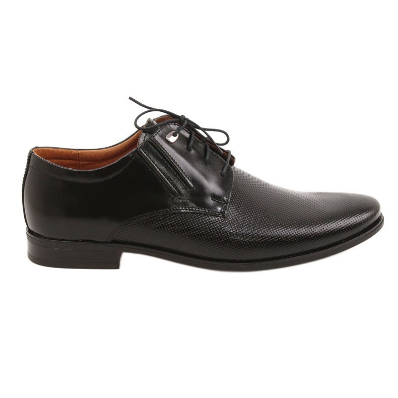 Olivier Leather formal shoes 483 black