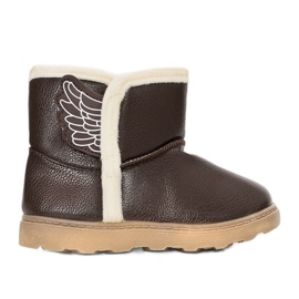 Wings brown children's boots