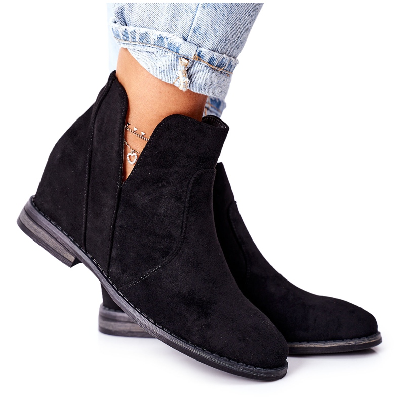 Women's Boots On Wedge S.Barski Joiva Black