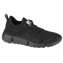 Shoes Tommy Hilfiger Jeans Chunky Mono Sock Lea Trainers M EM0EM00679-BDS black Shoes Tommy Hilfiger Jeans Chunky Mono Sock Lea Trainers M EM0EM00679-BDS black