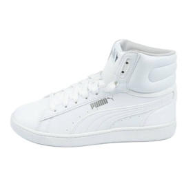 Puma vikky v2 white top leather