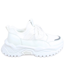 Aston White Trainers KeeShoes