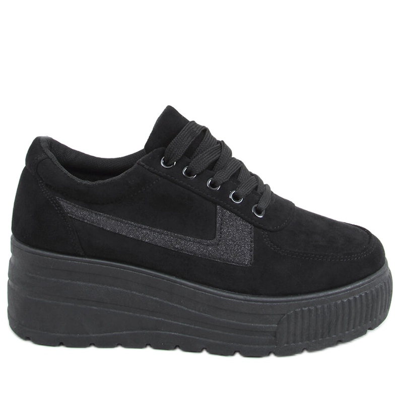 Valens Black wedge sneakers Valens Black wedge sneakers