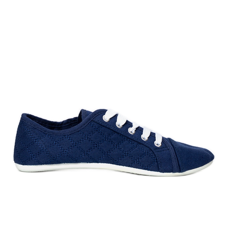 Girls navy shop blue tennis shoes