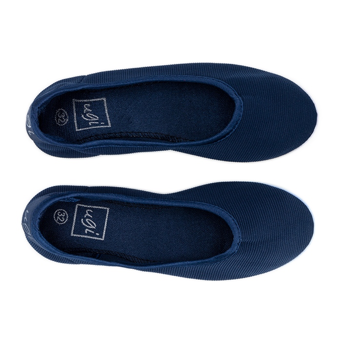 BM Geneseo navy blue ballerinas for kids