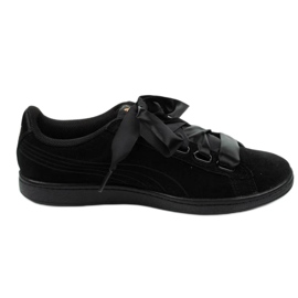 Puma Vikky Ribbon SW 366416 01 black golden