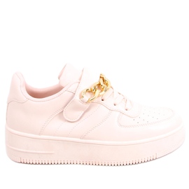 Oxys Pink sneakers with chain