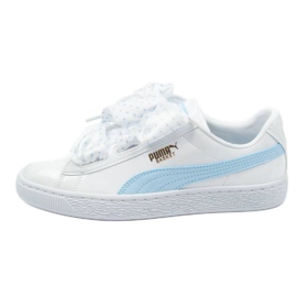 Puma Basket Heart Stars W 367820 01 white blue Puma Basket Heart Stars W 367820 01 white blue