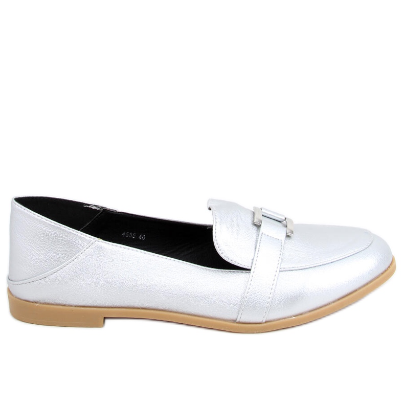 Alma Silver women's loafers
