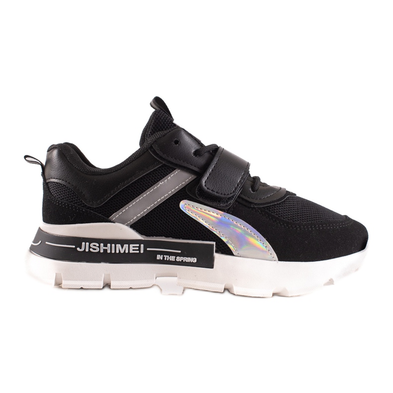TRENDI Sports Sneakers With Velcro black