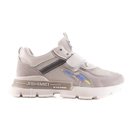 TRENDI Sports Sneakers With Velcro grey TRENDI Sports Sneakers With Velcro grey