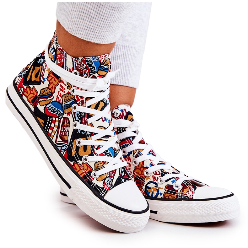 FS2 Logged High Sneakers Multicolor Nollie multicolored