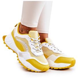 PS1 Sport Shoes Sneakers Yellow-White Revenge PS1 Sport Shoes Sneakers Yellow-White Revenge