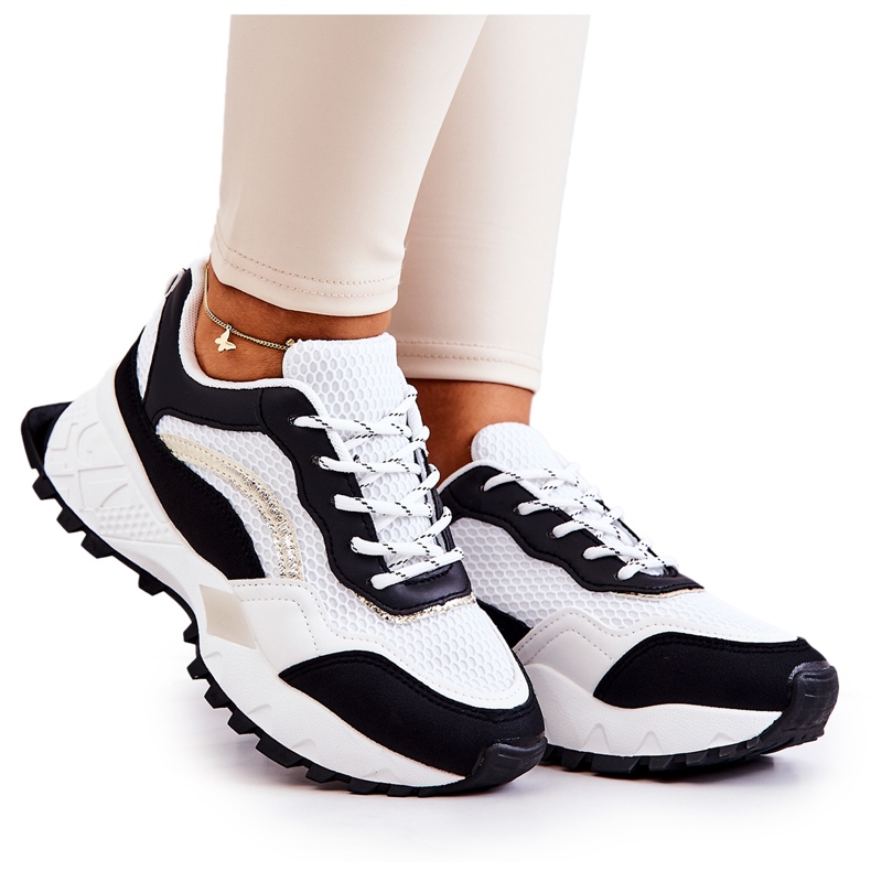 PS1 Sport Shoes Sneakers Black and White Revenge