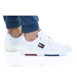 Tommy Hilfiger Bascet Leather M EM0EM00899 shoes white