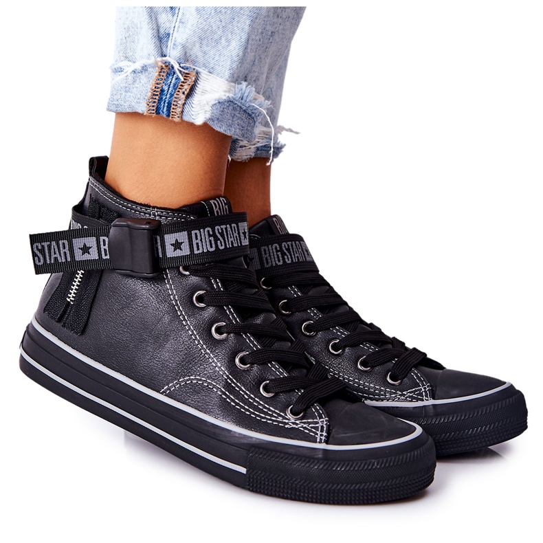 High insulated Sneakers Big Star GG274026 Black