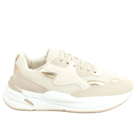 Astro Beige trainers golden
