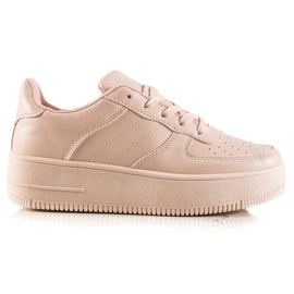 TRENDI Pink Classic Sneakers TRENDI Pink Classic Sneakers