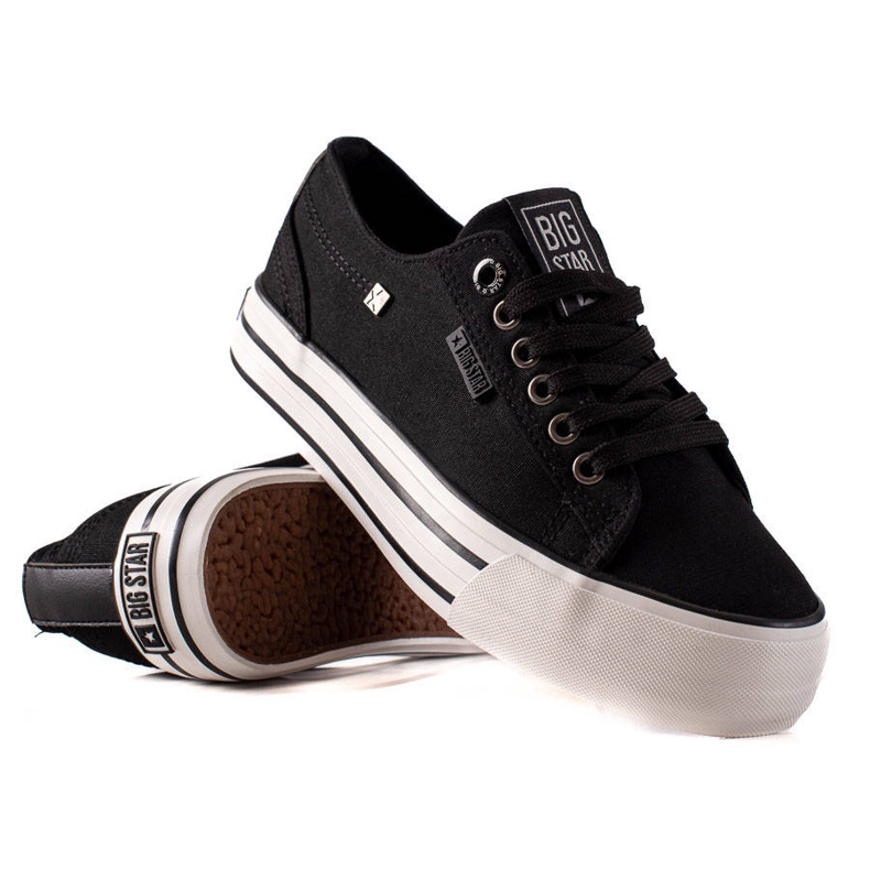 Women's Big Star Sneakers HH274056 black