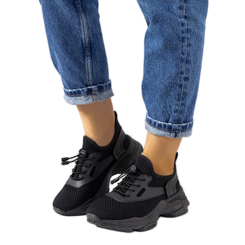 Black Barnes sneakers