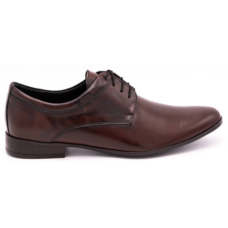 Olivier Men's formal leather shoes 263LU kabir brown