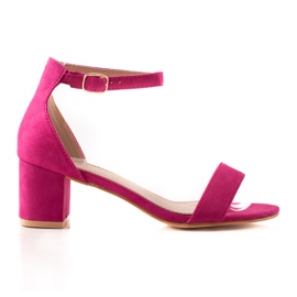 Sabatina Fuchsia high-heeled sandals pink