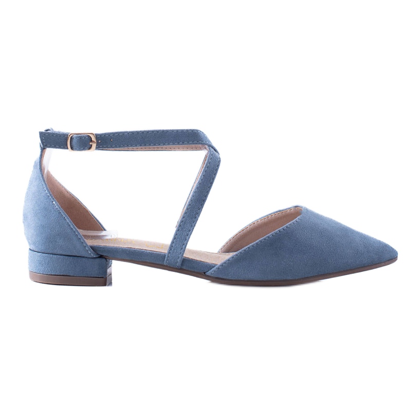 Sabatina Blue Pumps In Spitz