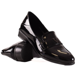 Black Classic Shoes VINCEZA Black Classic Shoes VINCEZA