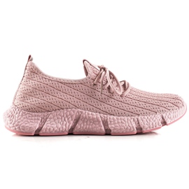 TRENDI Pink Sport Shoes TRENDI Pink Sport Shoes