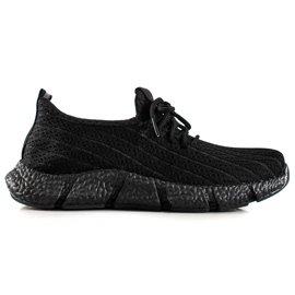 TRENDI Black Sport Shoes