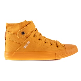High Sneakers Big Star FF274581 yellow