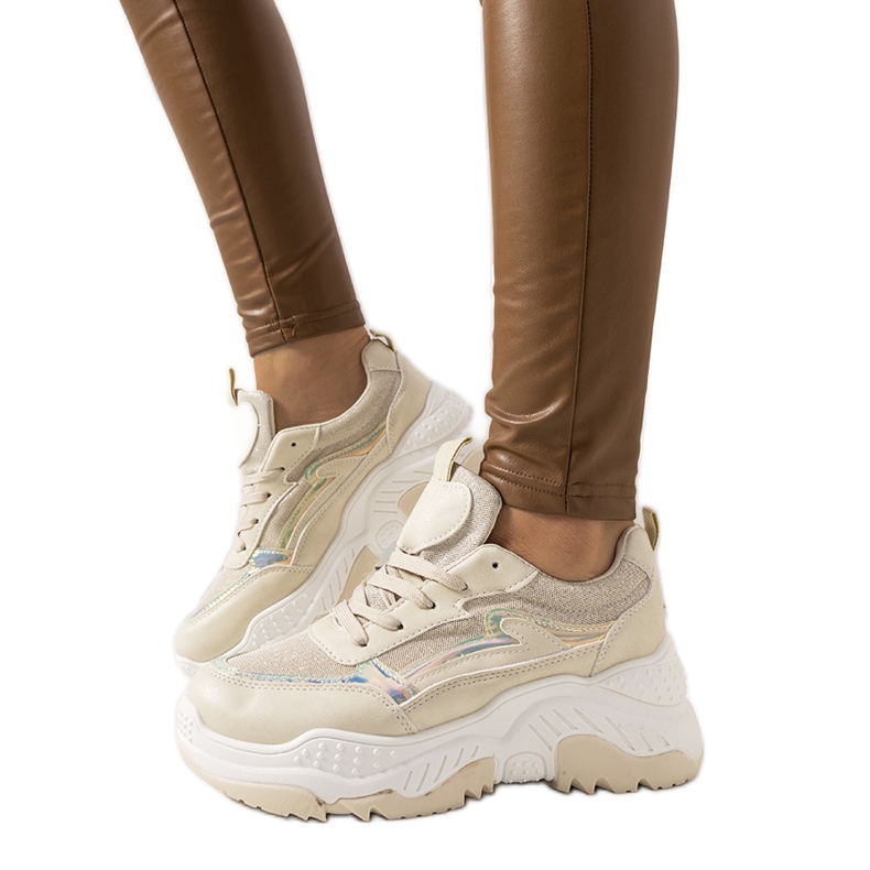 Beige Gossett sneakers