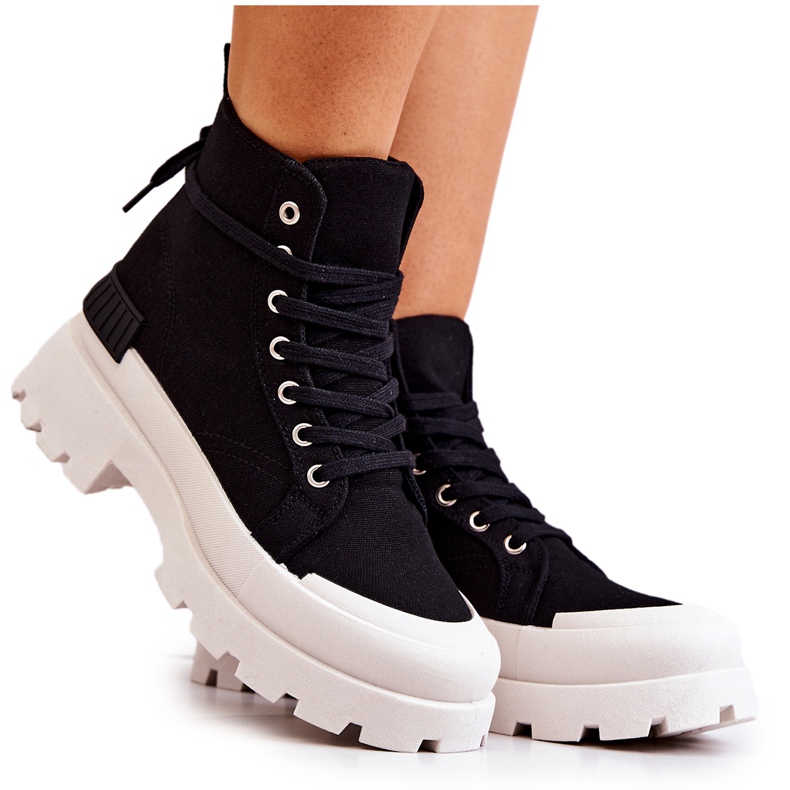 PS1 Faithfull Tied Black Boots
