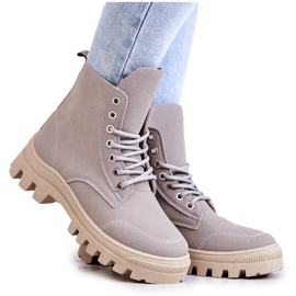 PS1 Suede Boots Tied Gray Hurricane grey PS1 Suede Boots Tied Gray Hurricane grey