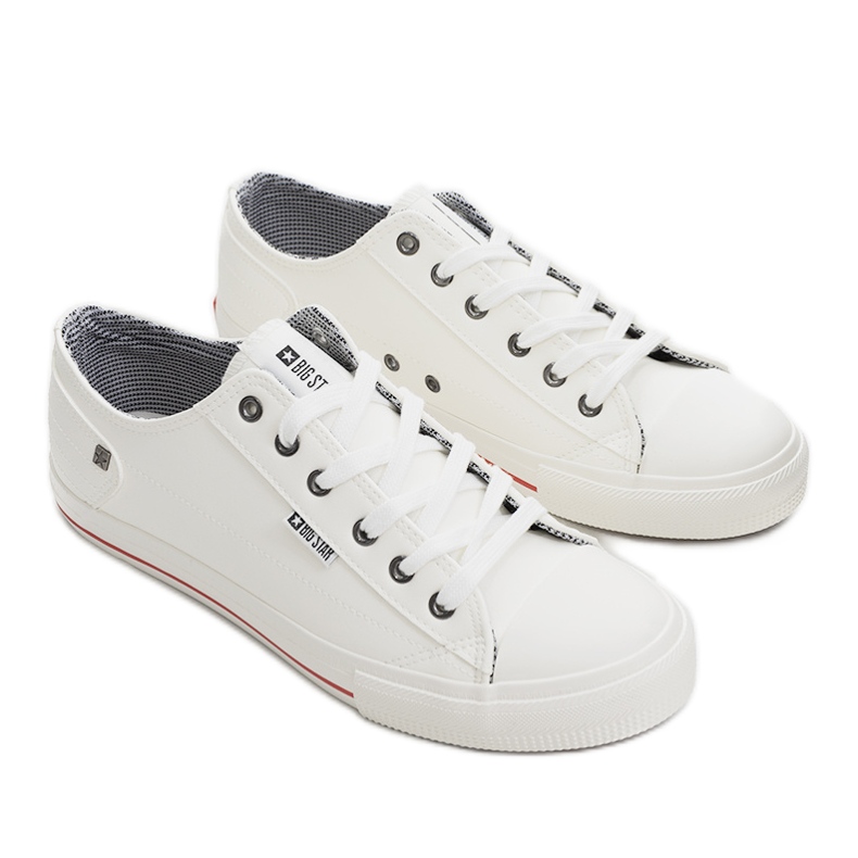 Big Star white men's sneakers DD174260 Big Star white men's sneakers DD174260