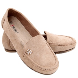 Women's Sekue Khaki loafers beige