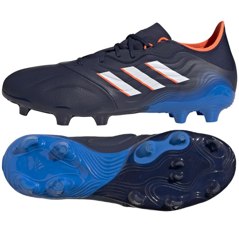 Adidas Copa Sense.2 Fg M GW7388 football boots multicolored blues and navy blue