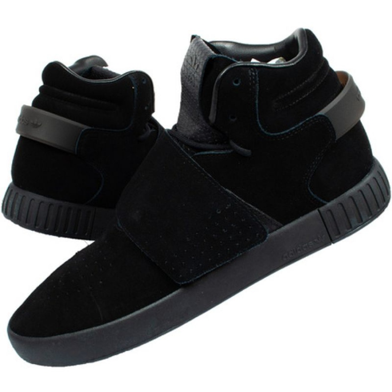 Adidas Tubular Invader Strap M BY3632 shoes black blue