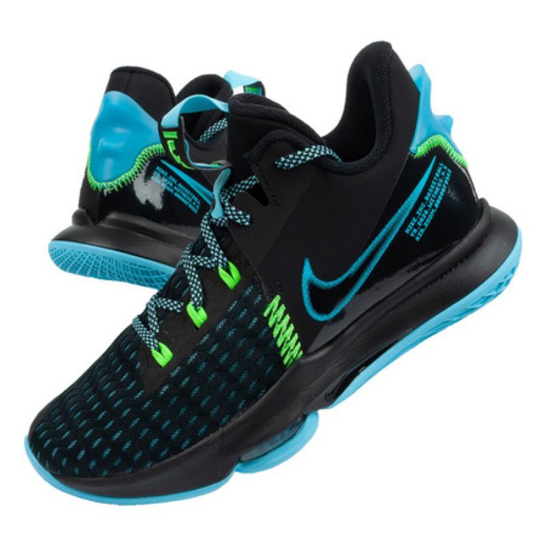 Nike LeBron Witness M CQ9380-004 shoe multicolored black Nike LeBron Witness M CQ9380-004 shoe multicolored black
