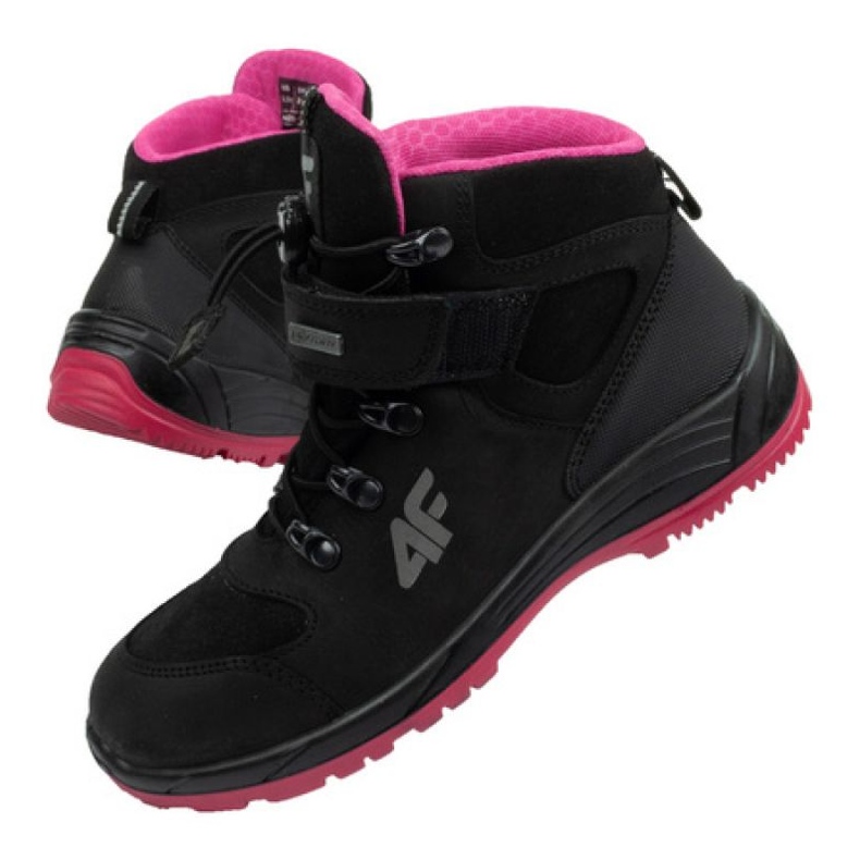 4F trekking shoes HJZ21-JOBMW251 21S black