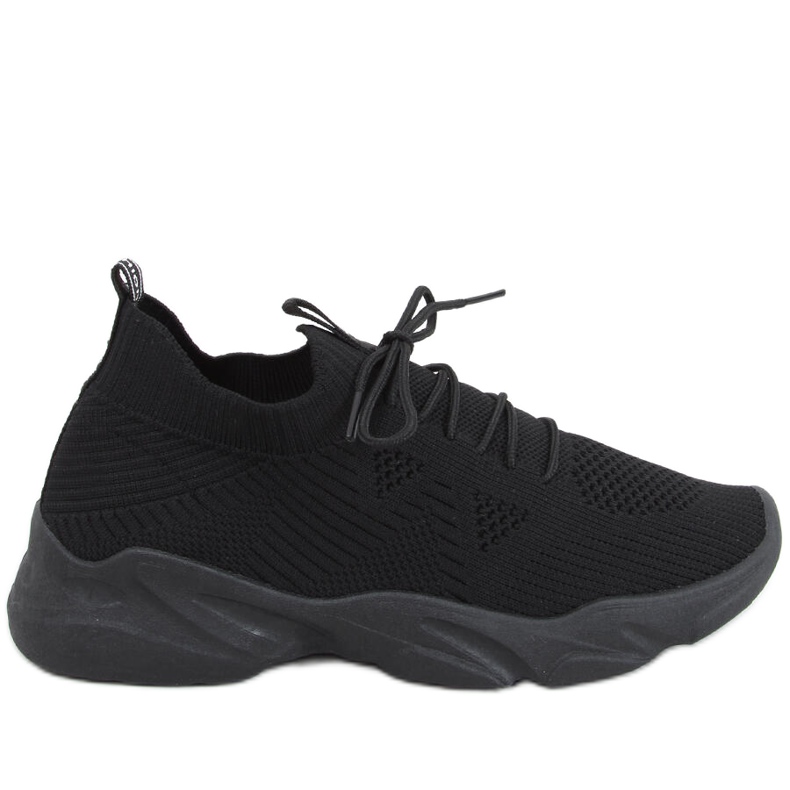 Fresto Black socks sports shoes